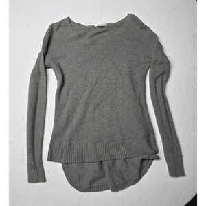 Women's Madewell Gray Knit Pullover Sweater Size XS